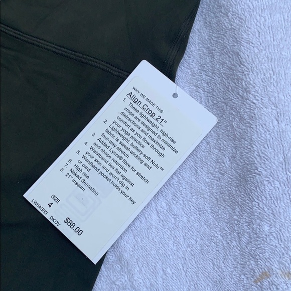 Lululemon Align crop 21” - Picture 7 of 7